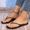 Fashion Women Slippers Fashion Solid Color Casual Slippers Summer Comfortable Women Shoes Beach Home Flat Simple Sandals Slides Women
