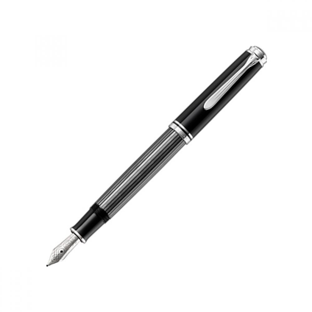 

Перова ручка Pelican Sue Bellane M405 Чорна смуга B bold