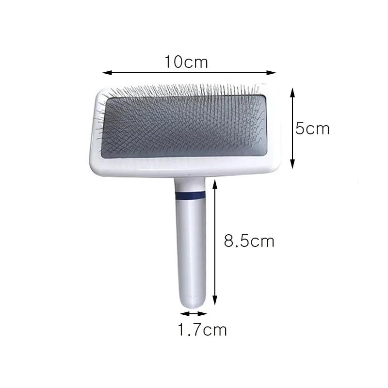 Pet Hair Remover Brush for Cat and Puppy/Small Dog, Pet Beauty Grooming Tool, Needle Comb Brush