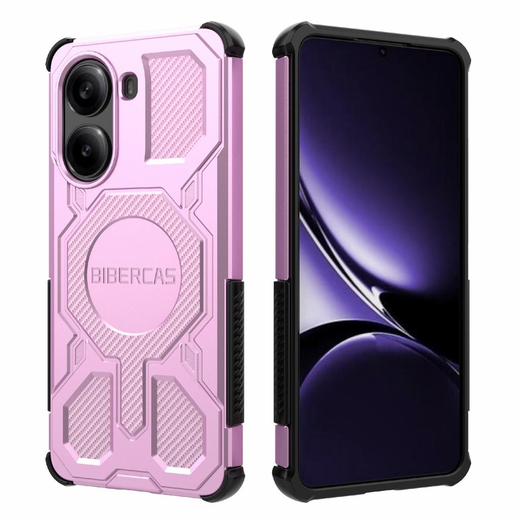 BIBERCAS J-16 Series For Xiaomi Redmi Turbo 4 5G/Poco X7 Pro 5G Case Compatible with MagSafe Anti Drop TPU+PC Phone Cover