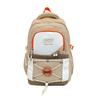 Schoolbag Student Schoolbag Contrast Color Mountaineering Small Bag Picnic Bag 1011 New Trendy Double Shoulder Bar Small Capacity Backpack 