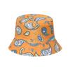 Versatile Style Hat Printing Womens Sunshade Short Brim Fishermans Hatscaps