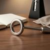 Messing Mondstuk Oefenhulpmiddel Rond Rond Contactoppervlak Lip Vibratie Oefenhulp Embouchure Oefenhulp Slank