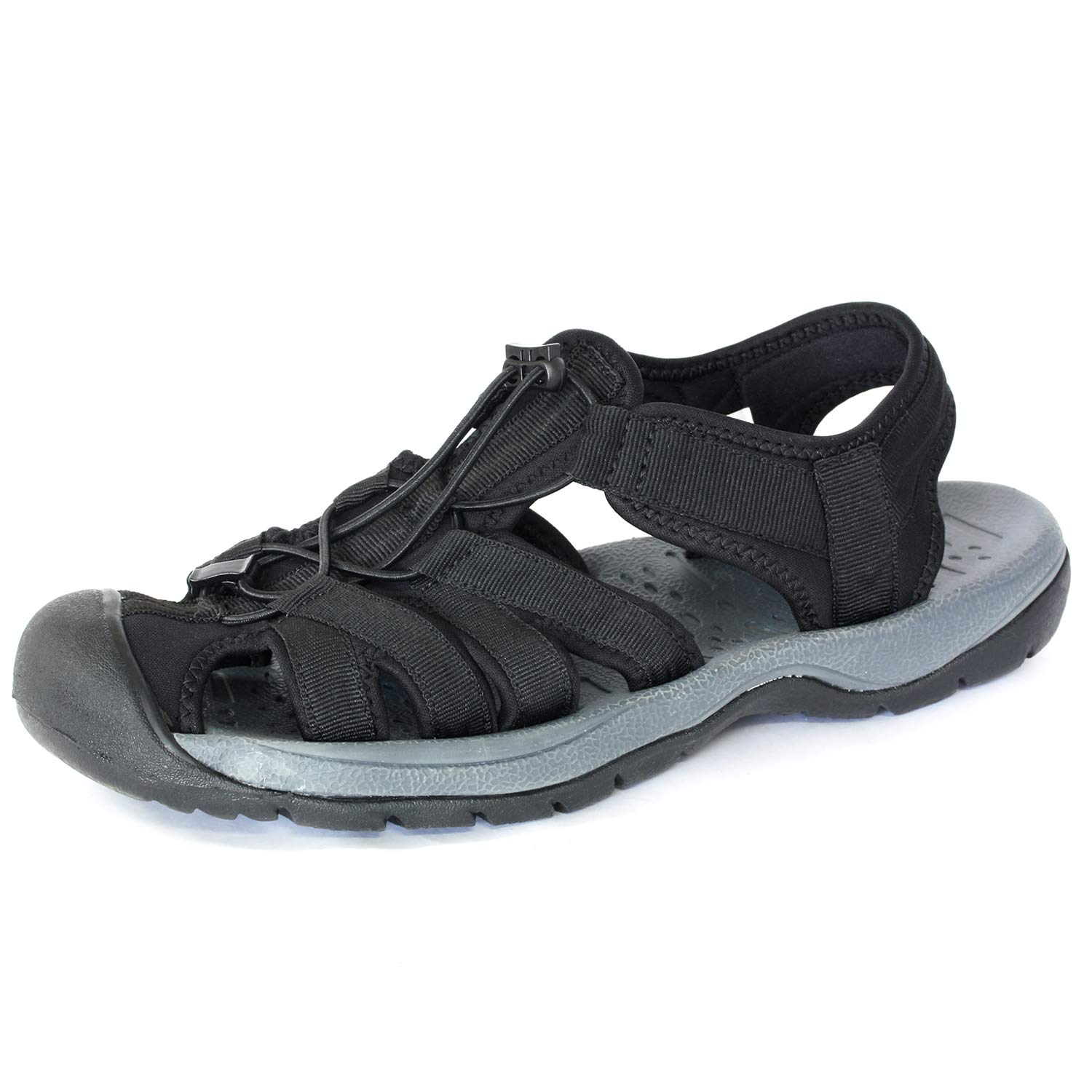 

Спортивные Кемпинговые [Radweather] Сандалии, Легкие, Противоскользящие, Ударопрочные, Мужская Обувь, Для Отдыха На Природе, (Черный, размер_26_точка_5_сантиметров) чёрный