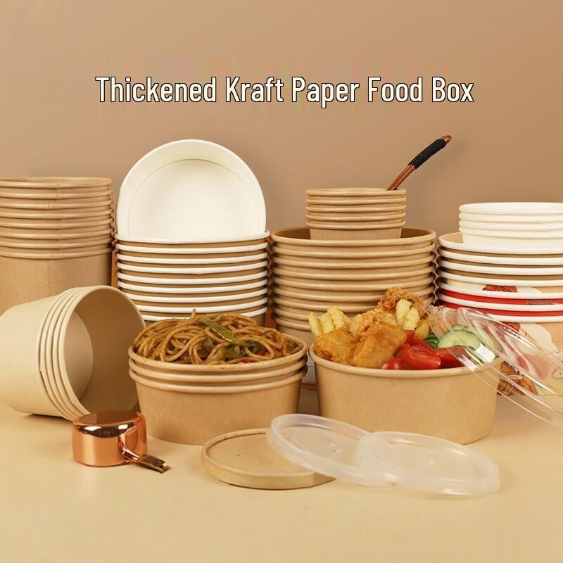 Jiexing Bamboo Fiber Disposable Paper Bowls