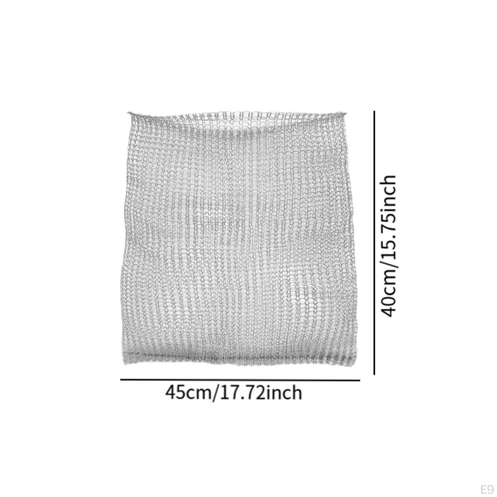 5 Pack Baskets with Net Bags And Wire Framework