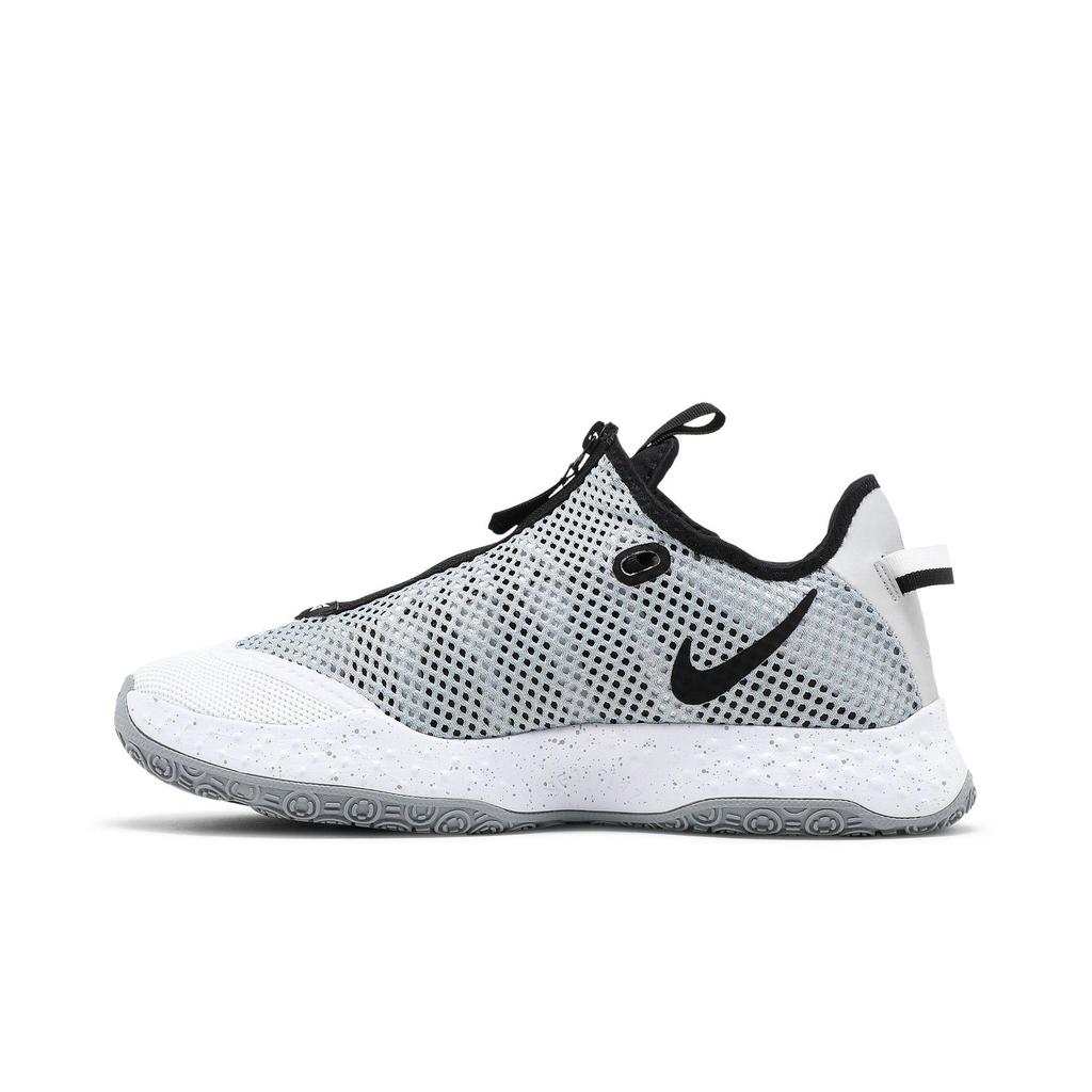 Nike PG 4 Team 'White Wolf Grey' (Unisex) White / Wolf Grey / Black Basketball Shoes CK5828 100