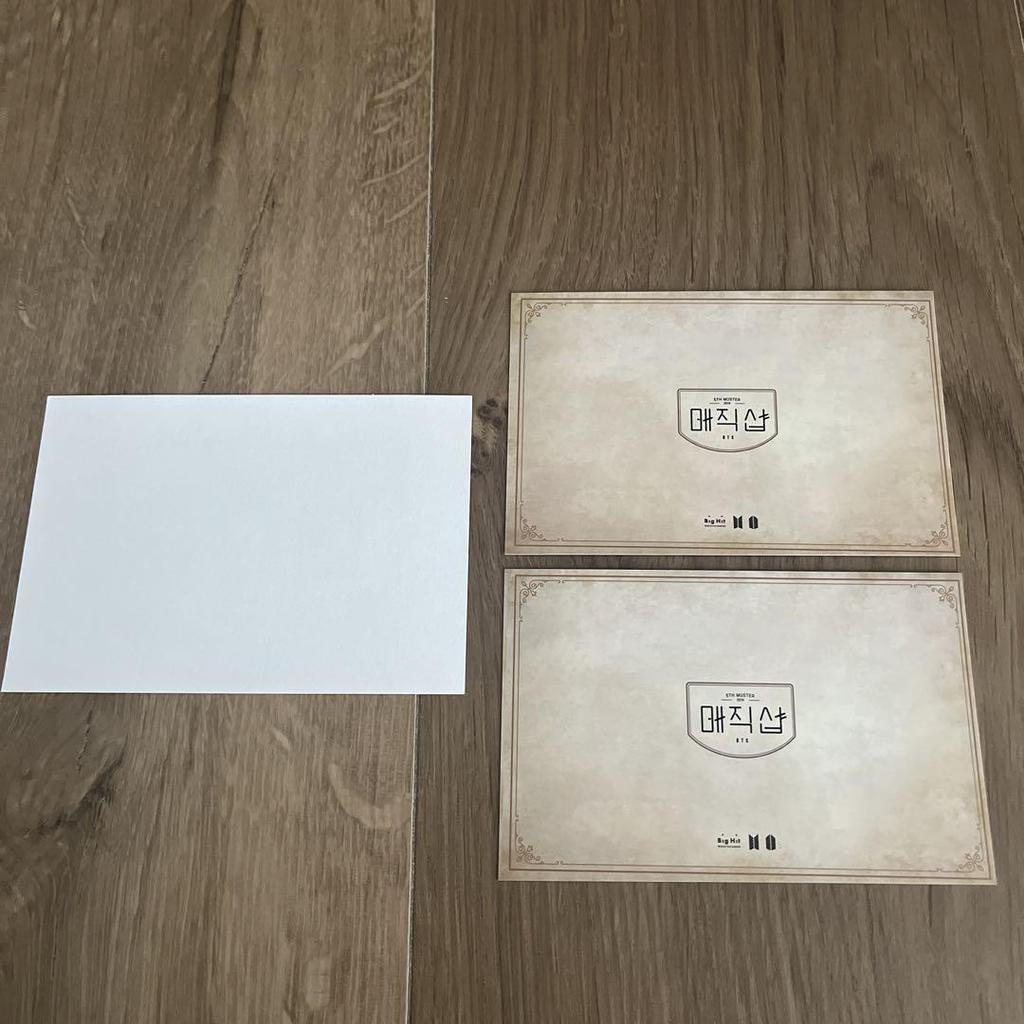 [USED] BTS Magic Shop Trading Cards Seoul