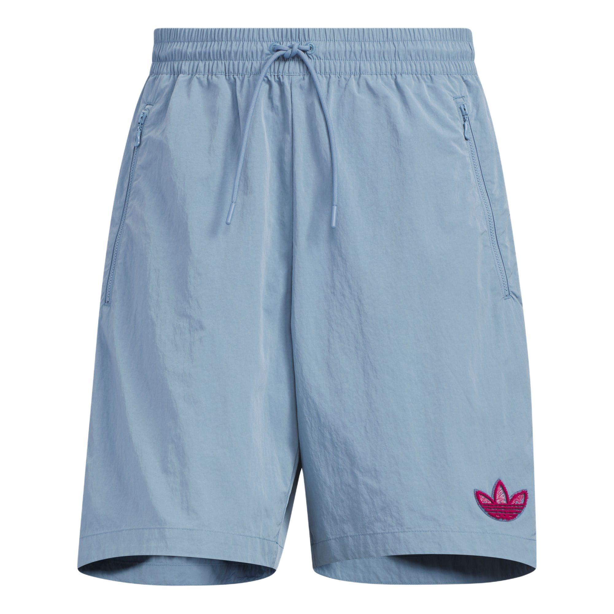 

Adidas Originals Trefoil Badge Loose Fit Lace-Up Versatile Comfortable Five-Point Casual Shorts Men Shorts Fantasy-Gray KE5796 S