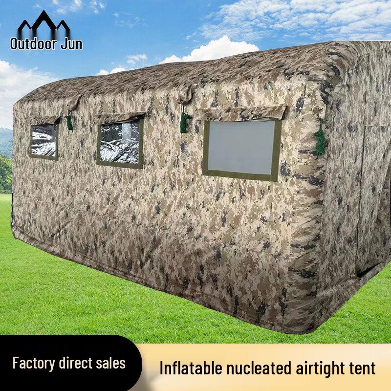Outdoor Inflatable Transparent NBC Training Tent