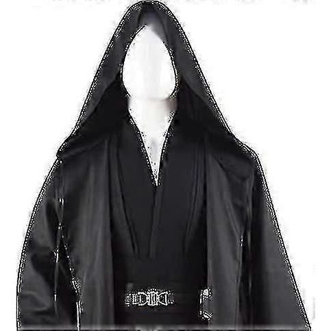 Adult Tunic Costume For Jedi Outfit Skywalker Halloween Cosplay Costume Hooded Robe Cloak Full Set Uniform Three Versions