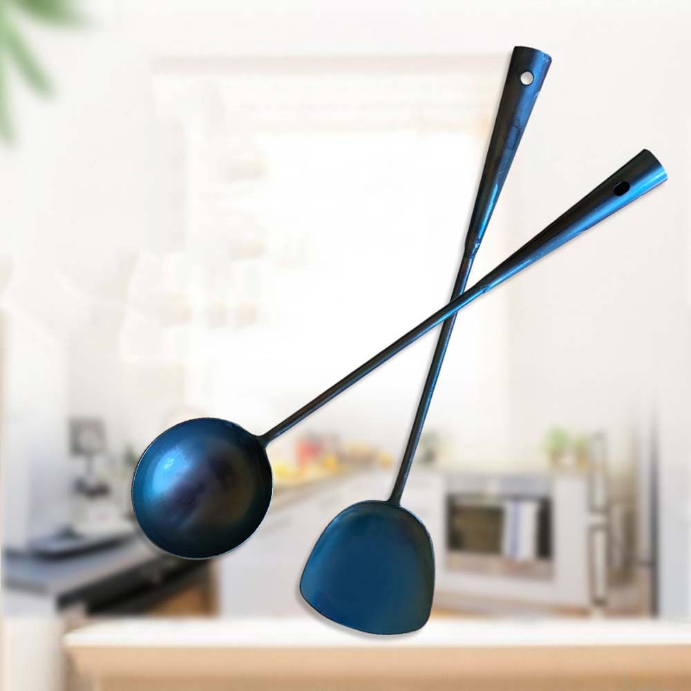

stick Stainless Steel Kitchenware Kitchen Tools Wok Shovel Cooking Spoon Spatula Soup Scoop Ladle
