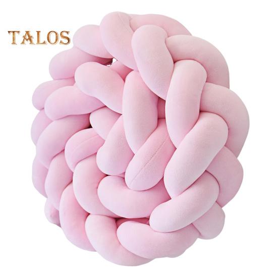 

Декоративная подушка, защищающая все стороны и углы кровати и дивана, мягкий полипропиленовый хлопок, наполнитель из трех нитей, плетеный аксессуар для детской кроватки