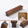 Japanese Minimalist Walnut Handle Solid Wood Cabinet and Wardrobe Drawer Handle