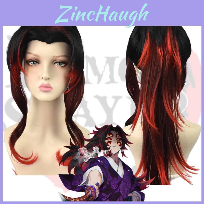 Anime-inspired Black Dead Mule Cosplay Wig Medium Length High-temperature Fiber