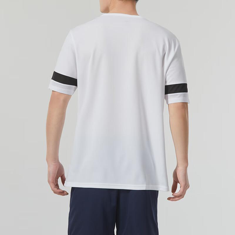 PUMA Contrast Color Sports Running Training Comfortable Breathable Casual Round Neck Short Sleeve T-Shirt Men Tops White 704932-04