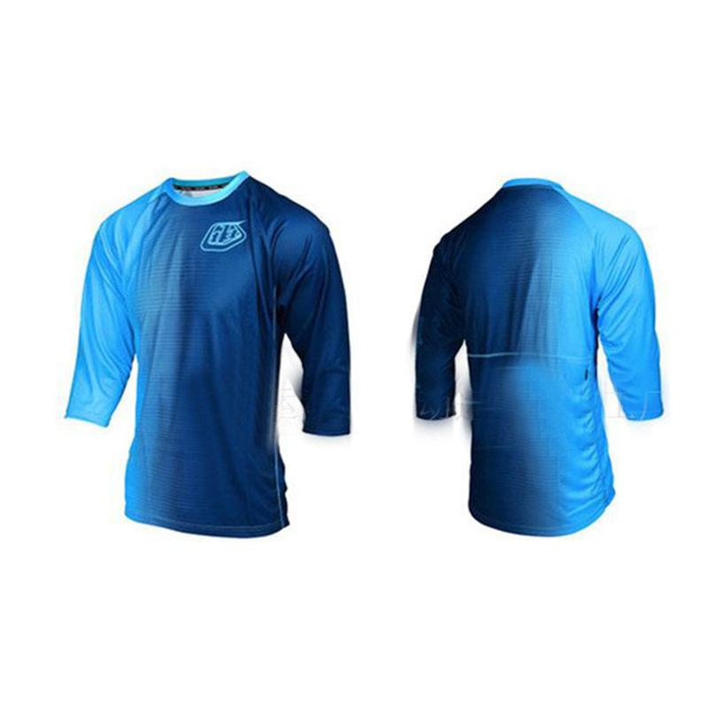 , off-road racing suit, European and American sizes, versatile and handsome, seven-quarter-sleeved T-shirt, perspiration, breathability, comfort