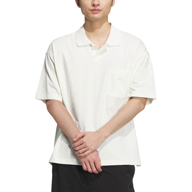 adidas RELAXED POLO SHIRT Polo Shirt Men's Jade White IT3932