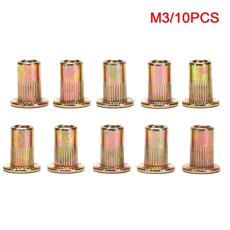Tuercas De Remache De Cabeza Plana De Acero Inoxidable 304, M3, M4, M5, M6, M8, M10, 20 Unidad - AliExprs