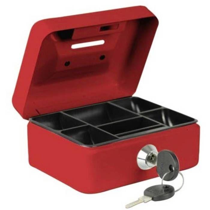 Burg Wächter MONEY 5012 Red Caisse À Monnaie (l X H X P) 125 X 60 X 95 Mm Rouge