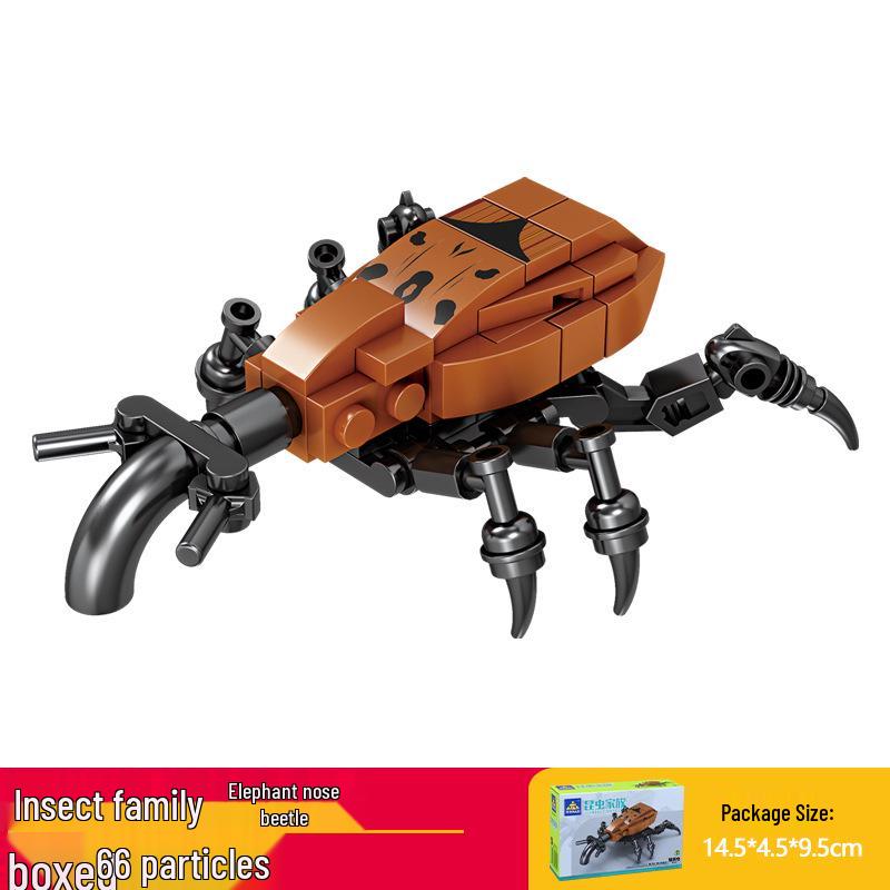 Kai Zhi Children s Educational Praying Mantis Puzzle Building Blocks Toy