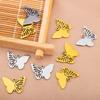 5pcs Stainless Steel Butterfly Pendants Two Color Butterfly Earrings Pendants Fashion Jewelry Making DIY Accessories