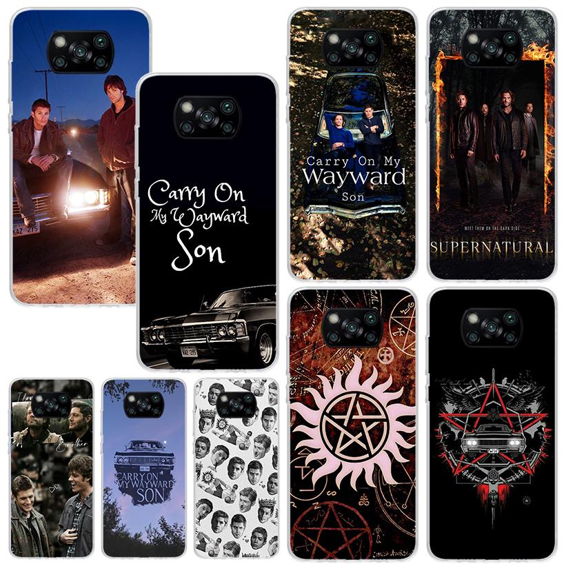 Babaite Supernatural SPN Dean And Sam Phone Case For Xiaomi Poco X7 X6 X5 M7 M8 Pro F7 Ultra Redmi 15C 15 13C 13 12C 12 10 10C 1