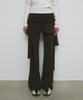 Saendeulig Strap Skirt Pants_Khaki
