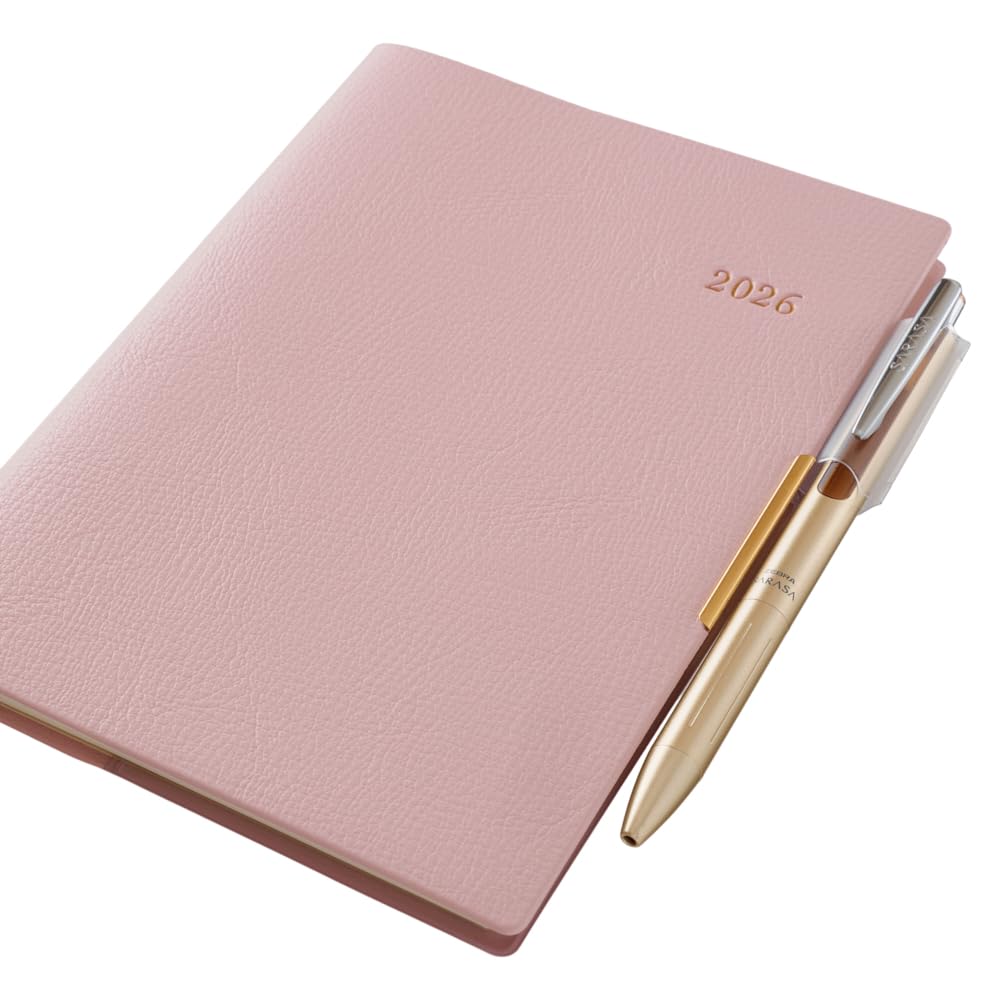 Nolty Pagem Planner April Monday Baby 9705 2026, Start, B6, Monthly, Grasse, Start, Pink,