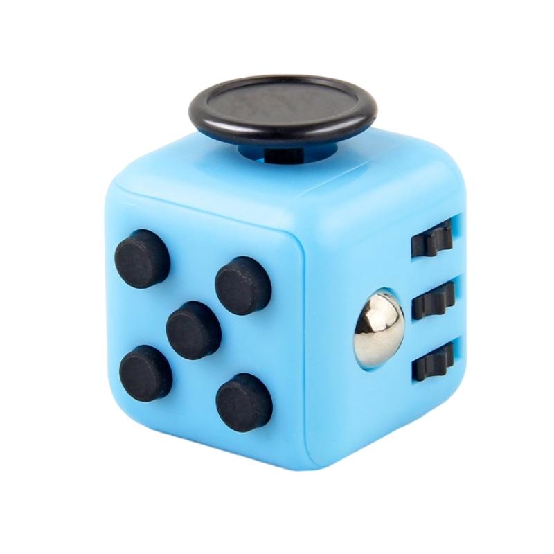 Decompression Toy Hand Pinching Venting Anti Irritability Anxiety 6sided Playable Decompression Finger Tip Dice Magic Cube