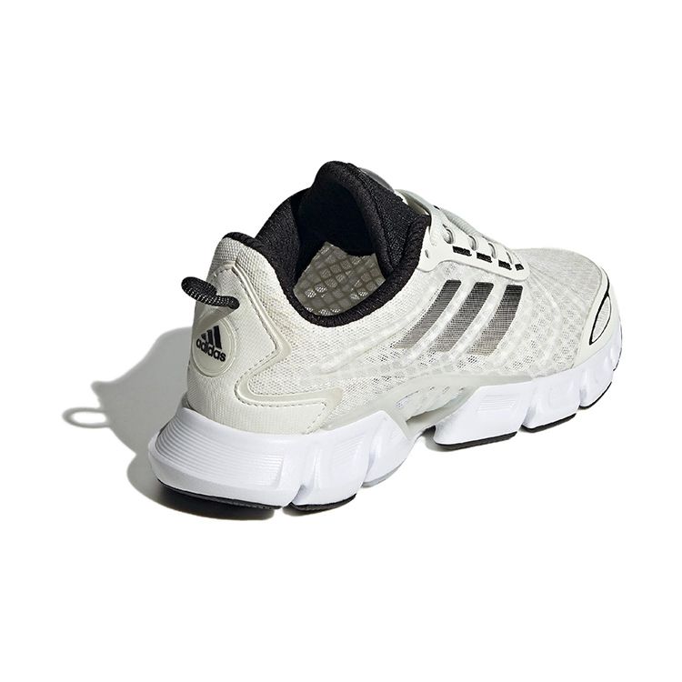 Adidas Breeze Series Comfortable Non-Slip Shock Absorbing Durable Low-Top Running Shoes Kids Running Shoes White Black GZ4021