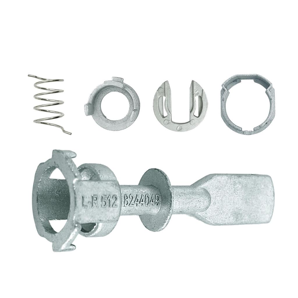 Volkswagen Door Lock Cylinder Repair Kit: 5-Piece Accessory Set, 46mm Rod Length