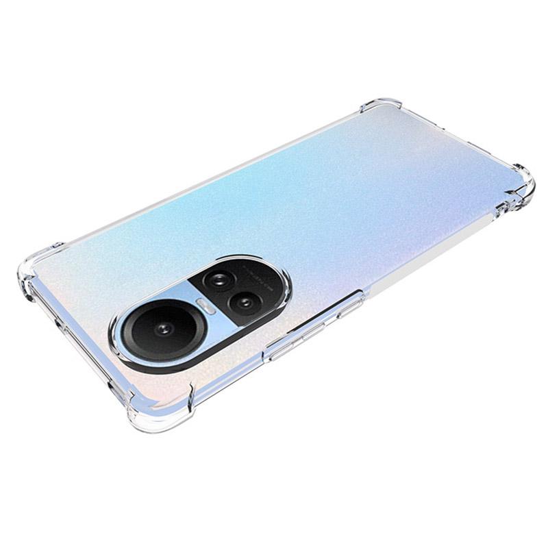 For Oppo Reno10 Pro 5G (Global)/Reno10 5G (Global) Anti-Drop Clear Phone Case Non-Slip TPU Cell Phone Cover