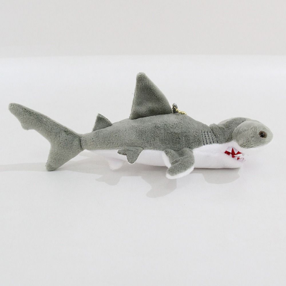 Plush Shark Plush Pendant Cartoon Animal Bag Pendant Cute Shark Plush Keychain  Kids Toys