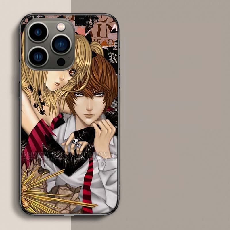 Anime Death note Amane Misa Phone Case For Iphone 17 Air 15 Pro 14 Plus 16 Pro Max 12 13 Mini 11 16E X XS Cover Cute Fundas