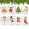 Special-Shaped Brick Diamond Painting Keychain Diy Christmas Series Cartoon Decorative Small Pendant