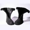 2024 thick soled EVA rain boots men's plush warm snow boots waterproof and cold resistant cotton shoes