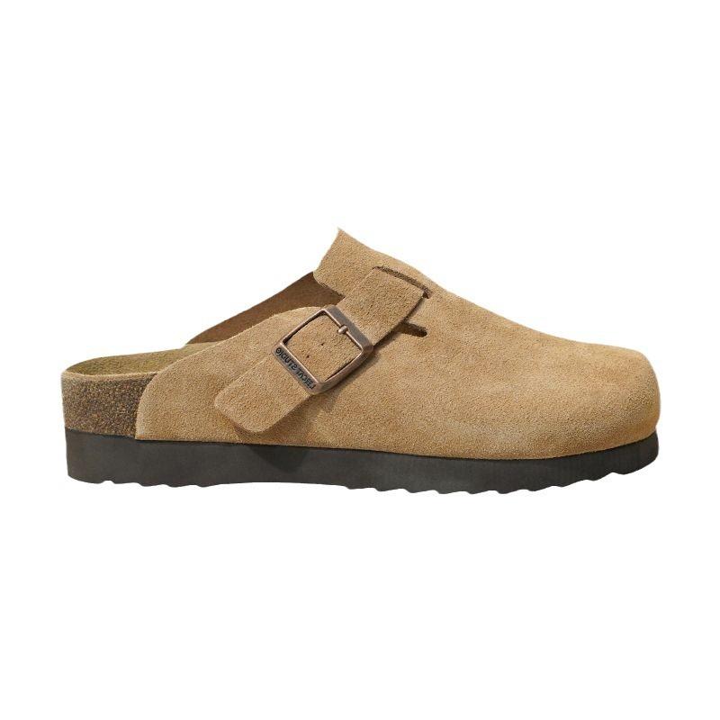 Half slippers summer new bag head cool slippers women wear fashionable and comfortable retro half drag bag head shoes