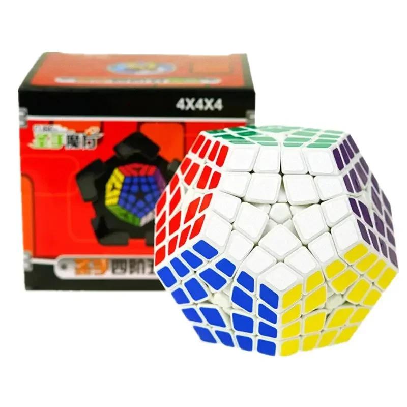 Megaminx Cube 4x4 Zauberwürfel Master Kilominx 4x4 Shengshou Professioneller Würfel Lernspielzeug Drehpuzzle