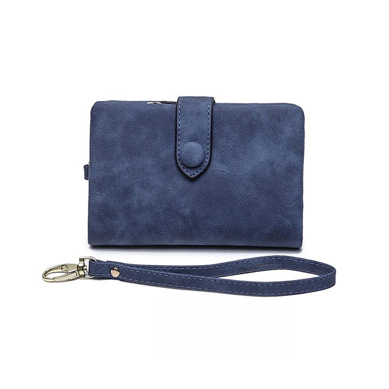 Women Wallets Matte Short Wallet, Portable Pouch, Clutch, Card Holder