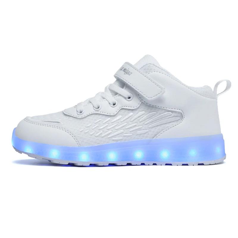 Kid Wheels Shoes Roller Skate Shoes 2 Wheels Child Deform Sneakers Outdoor Sport Deformation Parkour Runaway Boy Girl Youth Gift
