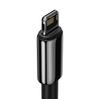 Kabel Usb Do Lightning Baseus Tungsten Gold, 2.4A, 2M (Czarny)