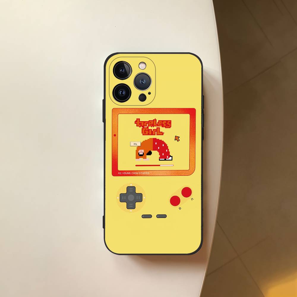 Retro Game Console Black TPU Phone Case Fashion For Iphone17 Air 16 15 14 13 12 Pro 11 Pro Max Plus Protective Case iPhone 11pro max