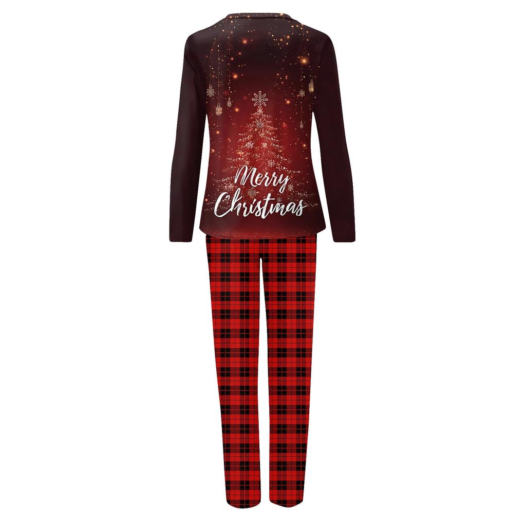 Passende Familiensets mit Weihnachtsmotiven, Langarmshirts und Hosen