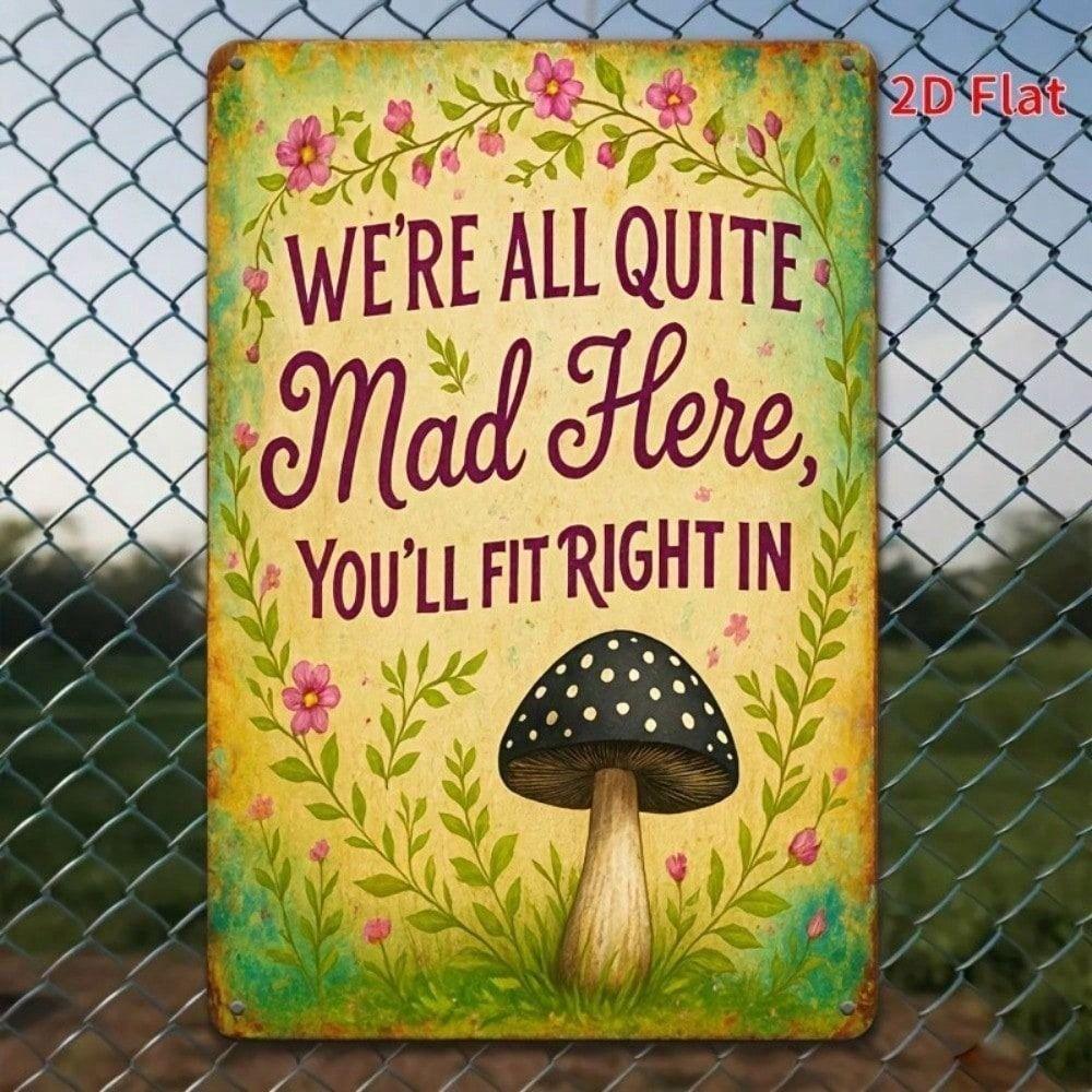 Metal Poster Vintage Retro Wall Art Decor for Living Room