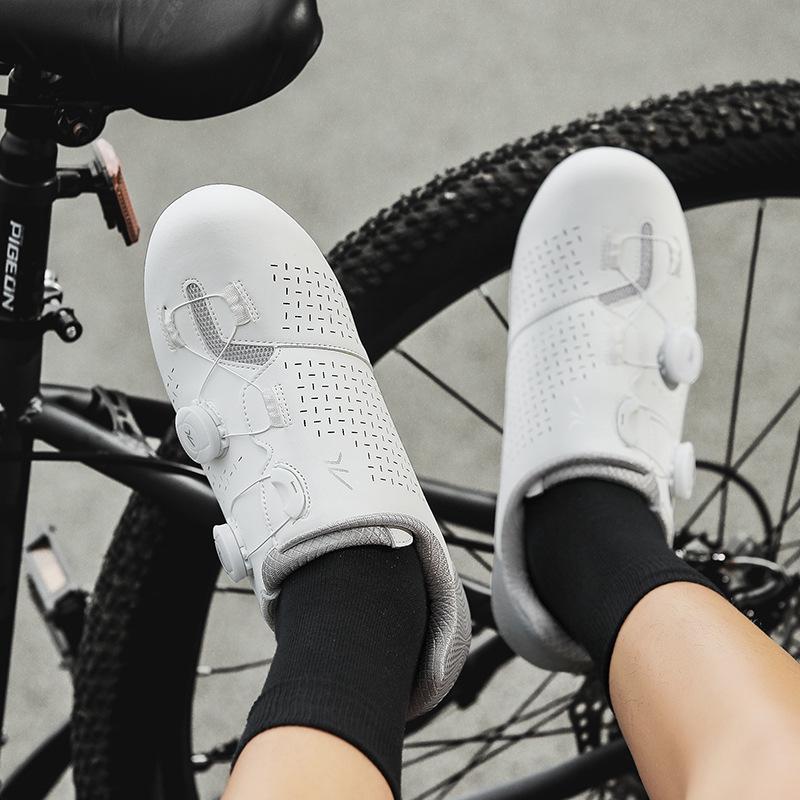Unisex SPD Cycling Shoes for Road & Mountain Biking - Hard Sole