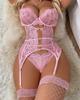 Cosplay Sexy Lingerie Erotica Donne Reggiseno E Mutandine Giarrettiere Sexy Lingerie Set Per Il Sesso Set Di Intimo Femminile Costumi Sexy Femminili