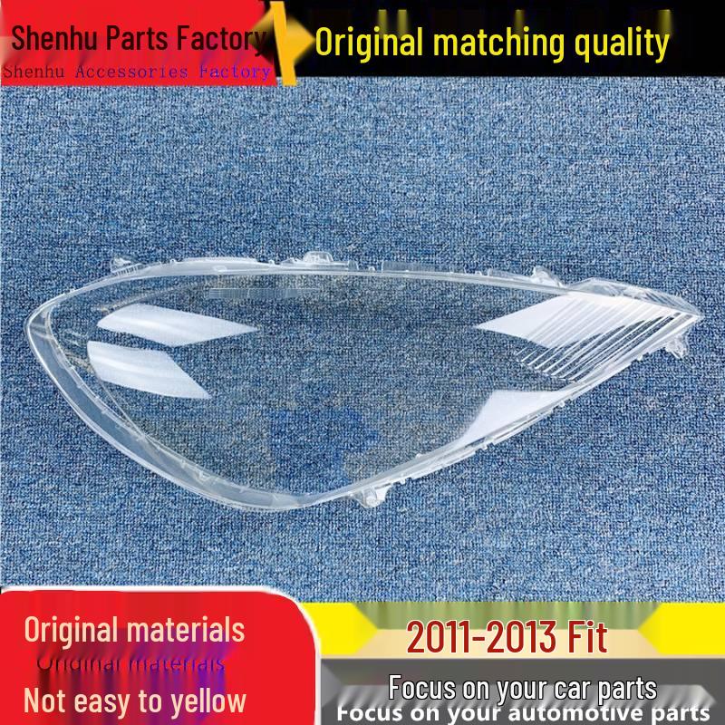 

2011-2013 Fit Headlight Cover: Transparent Front Lampshade Standard Driver s Side without Seal-1pc