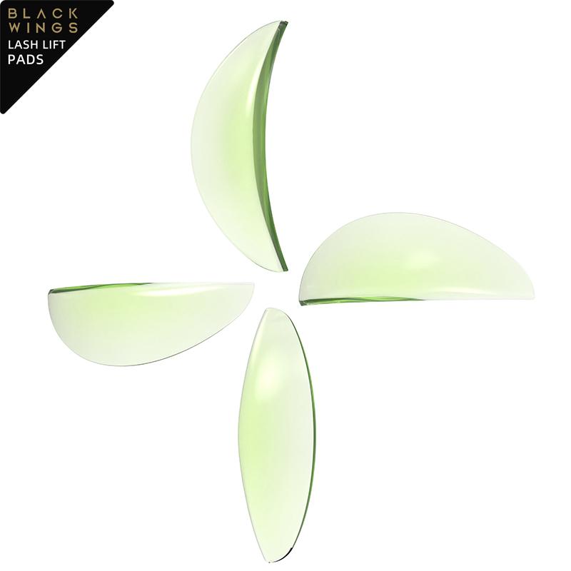 Lashlift Pads Blackwings 2 Paar 2Größen Silikon Wimpern Lift Pad