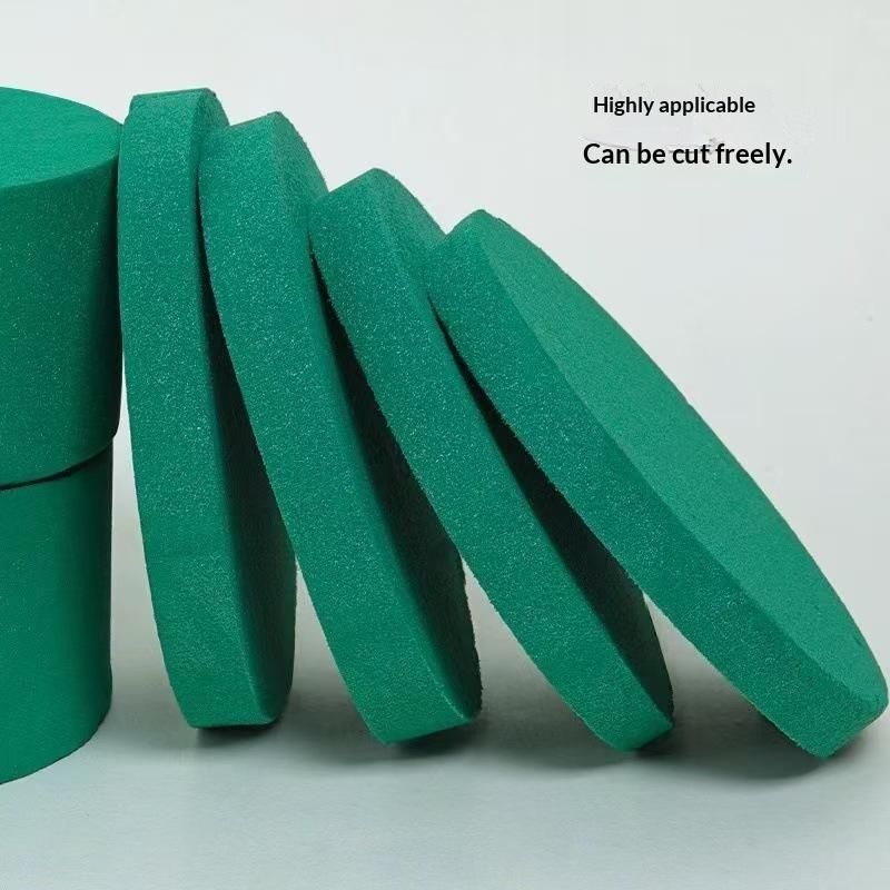 1/5Pcs Half Ball Diy Dry Artificial Flower Foam Block Green Floral Foam For Arrangement Birthday Wedding Decoration